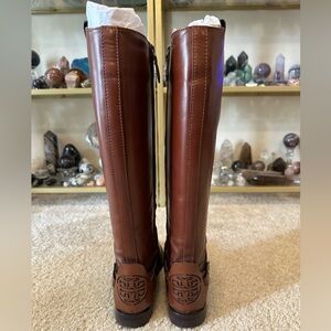 Tory Burch Leather Riding Boot